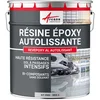 Image de ARCANE INDUSTRIES Résine epoxy, autolissante, Peinture pour Sol : déco, intérieure, Atelier, Effet Miroir - 25 kg Telegris 4 - RAL 7047