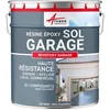 Image de ARCANE INDUSTRIES Peinture Sol Garage epoxy - Resine avec durcisseur : REVEPOXY Garage - 25 kg (jusqu'à 80 m² en 2 Couches) Telegris 2 - RAL 7046