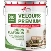 Image de ARCANE INDUSTRIES Peinture Mur et Plafond, Satin, Velours, biosourcée - 10 L (+ ou - 120m² par Couche) Blanc Crème - RAL 9001