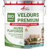 Image de ARCANE INDUSTRIES Peinture Mur et Plafond, Satin, Velours, biosourcée - 10 L (+ ou - 120m² par Couche) Vert Clair - RAL 6027