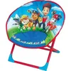 Image de Siège lune pliable pour enfant - FUN HOUSE - Pat Patrouille - Bleu et rouge - Dimensions L 52 x P 45 x H 48 cm