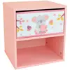 Image de Fun House 713301 Cally Mimi Koala Chevet/Table de Nuit avec tiroir H.36 X L. 33 X P. 30 CM pour Enfant, Gris