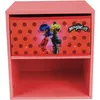 Image de Fun house miraculous ladybug chevet avec tiroir h.36 x l.33 x p. 30 cm