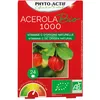 Image de PHYTO-ACTIF | ACÉROLA Bio 1000 Sans Sucres | Complément alimentaire vitalité Bio | Réduit la fatigue | Système immunitaire renforcé |Riche en Vitamine C naturelle | 24 comprimés à croquer