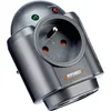 Image de Infosec Parasurtenseur 1 Prise FR + 2 RJ45 - Garantie 2 Ans -