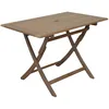Image de Proloisirs Table rectangulaire en Acacia 110 x 70 cm Sophie