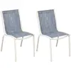 Image de Proloisirs Lot de 2 Chaises empilables Linéa