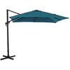 Image de Proloisirs Parasol déporté carré en aluminium 3x3m Roma