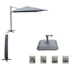 Image de Proloisirs Set d'ombrage complet (1 parasol déporté NH 3x3 + 1 housse + 1 lestage)