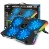 Image de Spirit Of Gamer, Refroidisseur PC Portable 10" à 17", 4 Ventilateurs Silencieux, Compatible PS5, PS4, Xbox & PC, Plaque de Refroidissement Rétroéclairée RGB, Support Ventilé pour Ordinateur Portable