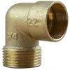 Image de - Raccord laiton à souder - Coude 90° Mâle 92 GCU 3/4"(20/27) - Tube Cuivre Ø22