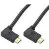 Image de Erard Câble HDMI 2.0 Coudé latéral 90° 2 m Noir