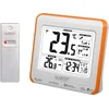 Image de La Crosse Technology WS6811 Station de températures Intérieure/Extérieure -Orange et Blanc