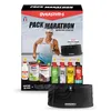 Image de Overstim.s - Pack Nutrition Marathon avec Ceinture Running - Recharge énergétique J-3 à J-1 - Petit déjeuner avant effort JOUR J - Boisson Attente DEPART - 8 gels + 1 Ceinture Running