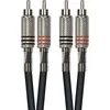 Image de YELLOW CABLE YELLOWCABLE CABLE 2 RCA M /2 RCA M 3M