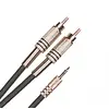 Image de Yellow Cable K06M 2 RCA/Mini-Jack Stéréo - 3M