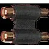 Image de Adaptateur de 2 RCA femelle à 2 RCA femelle