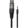 Image de Cordon Jack St ©r ©o 3,5 Mm Xlr Fem. 3 M