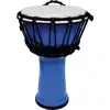 Image de Tanga DJPVC7-BU PVC djembé 7 pouces bleu
