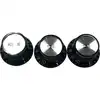 Image de Boutons de Réglages SG par 3 Noir (1 Volume et 2 Tone)