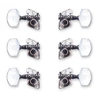 Image de Yellow Parts EZ17900N - Mecaniques Individuelles Double Trou Chrome 3+3