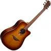 Image de LAG T118DCE-BRS Dreadnought Cutaway Electro Brown Shadow