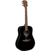 Image de LAG Guitars Tramontane 118 T118D-BLK Black guitare acoustique folk