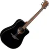 Image de LAG T118DCE-BLK Dreadnought Cutaway Electro Black