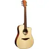Image de LAG Guitars Tramontane 70 T70DC-NAT Dreadnought guitare folk