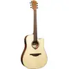 Image de LAG Guitars Tramontane 70 T70DCE-NAT Dreadnought guitare électro-acoustique folk