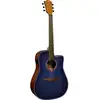 Image de LAG Guitars Tramontane Special Edition Dreadnought T-BLUE-DCE guitare électro-acoustique folk
