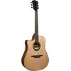Image de LAG Guitars BlueWave 2 TLBW2DCE Dreadnought guitare électro-acoustique folk pour gaucher avec effets et Bluetooth