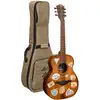 Image de LAG Guitars Escapade Travel-GTE Globe Trotter Electro guitare électro-acoustique folk avec housse