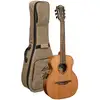 Image de LAG Guitars ESCAPADE-N-RCE Travel Nylon Red Cedar guitare électro-acoustique classique avec housse