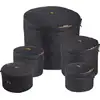 Image de Tobago APNT22 Rock set de housses pour batterie 22, 16, 12, 10 et 14 pouces