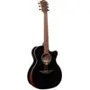 Image de LAG Guitars Special Edition Tramontane 118 T118ABCE Black guitare électro-acoustique folk