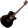 Image de LAG T118ABCE-BLK Auditorium Cutaway Electro Bevel Black
