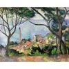 Image de Puzzle Michèle Wilson Puzzle en Bois Découpé à la Main - Vue Sur L'Estaque, Paul Cézanne