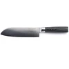 Image de Gam'Hotel - Couteau santoku Damarus noir - 29.5 cm OS