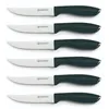 Image de Laguiole Cuisson Set de 6 couteaux à steak Lumin en acier noir