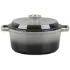 Image de Cocotte en fonte ronde 25cm - "Masseiron Ardoise"