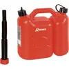 Image de Ribimex Bidon Double en polyéthylène de 5 L et 2,5 L