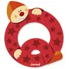 Image de Janod J04558 Q Party B004XS8HOG Wooden Clown Letter, Multi-Coloured, One Size