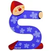 Image de Janod Letter S B004XS8HTQ Lettre Clown en Bois, J04560, Multicolore