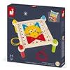 Image de Janod - Essentiel - Le Laçage - Jeu Educatif Premier Âge en Bois - Dextérité et Créativité - Evolutif - Peinture à l'eau - Dès 3 Ans, J05064