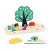 Image de Janod - Se Repérer dans l'espace - Idéal préparation Maternelle et Petite Section - 9 Accessoires en Bois + 12 Cartes - Jouet Educatif Enfant - Dès 36 Mois, J05077