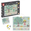 Image de Janod - Calendrier des Saisons - Calendrier Enfant Educatif en Bois 42 x 32 cm - Magnétique - 125 Magnets - Apprentissage du Temps et des Saisons - Version Anglaise - Dès 3 Ans, J05464