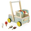 Image de Janod - Chariot de Marche en Bois Marchand de Glaces - 4 Glaces Incluses - Roues Silencieuses - Système Anti-Bascule - Certifié FSC - Peinture à l'eau - dès 1 an, J08049
