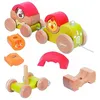 Image de Jouet en bois Train de petits animaux Zigolos Janod