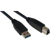 Image de MCL Samar MC923AB-2M/N Cordon USB 3.0 type A / B mâle 2m Noir